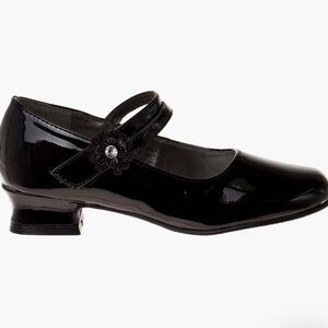 Kids' Square Toe Mary Jane Pump Shoes 3 NWT